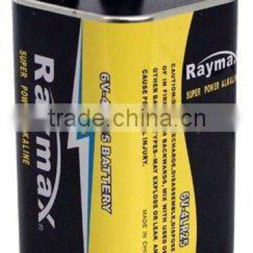 4LR25 alkaline battery