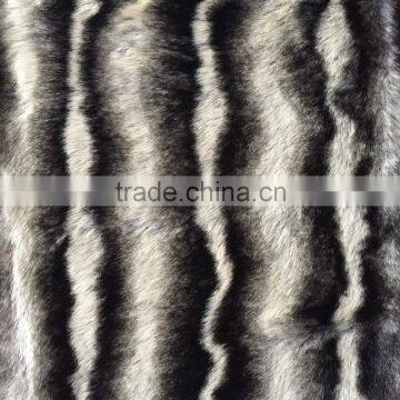 printed fake fur fabric, super soft artificial fur fabric