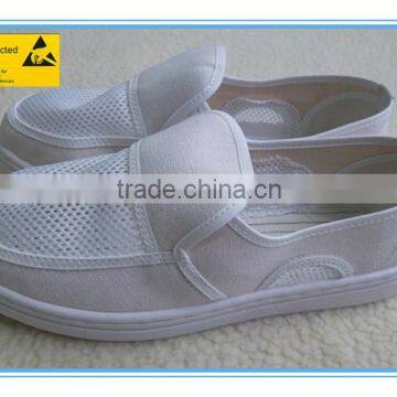 anti-static feature canvas upper esd PVC outsole anti static shoes