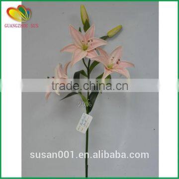 Wholesale Real Touch Tiger Orchids pu Artificial Flowers