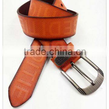 Oil Pu Belt With Emboss Pattern