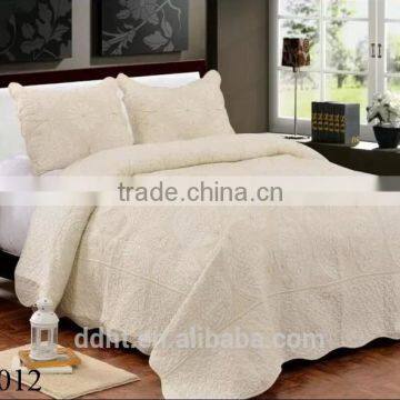 DD8012 Embroidery Quilts / Embroidery Bedspreads / Bedding Sets