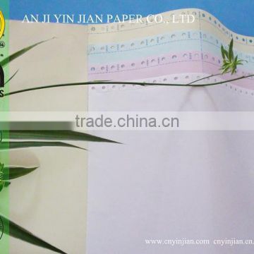 High Quality computer continuous paper ncr copy paper computer continuous 4-ply carbonless paper