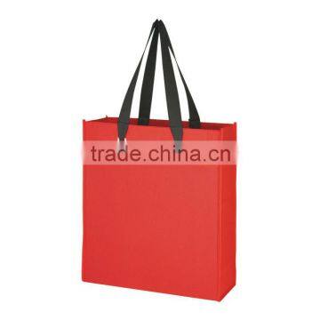 Non-Woven Grommet Tote-Red