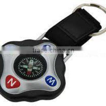 Compass Key Ring