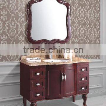 2013 Hot sell European Antique Solid Wood Bathroom Vanity 838