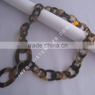 Buffalo horn necklace