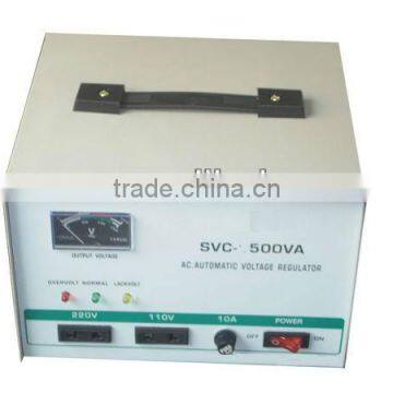 SVC single phase high accuracy full automatic ac voltage stabilizers