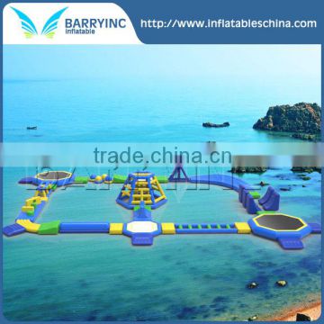 Open Sea Extreme Water Park Equipment Giant Inflatable Water Park For Children And Adults