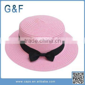 Hot Sale Customized Straw Boater Hat