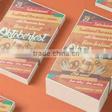 Cheaper booklet Catalog printing / A4 flyer printing / brochures printing factory in China