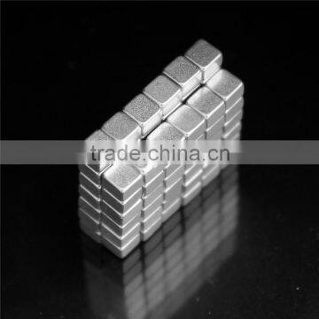 High Quality Strong mini block 4x4x3mm N50 Rare Earth NdFeB Cuboid neodymium Magnet