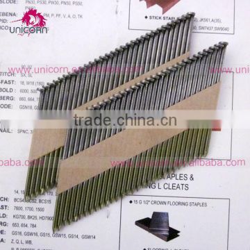 34 degree polish paper collated framing nails