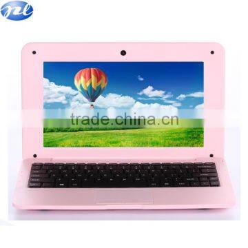 Wholesale high quality 10.1 inch Intel Quad core mini laptop with 1G/16GB or 2G/32GB quad core laptop, kids mini laptop computer