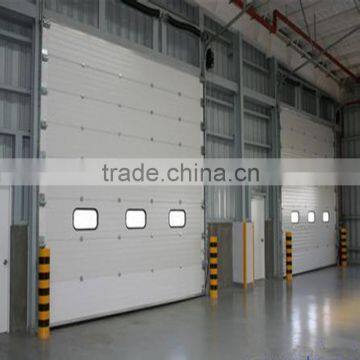 High Lift Industrial Sectional Overhead Door Used in Industry Zone