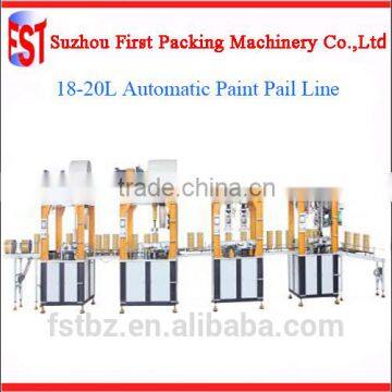 Hot Sale Automatic Tinplate Conical Bucket Making Machine