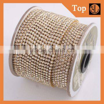 Wholesale Rhinestone Cup Chain for garment accersories