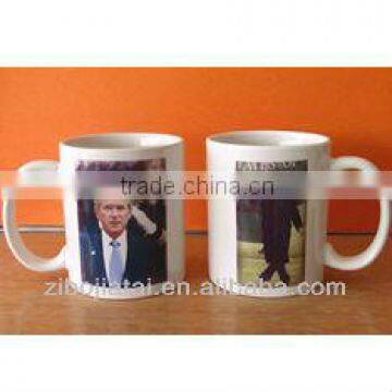 11oz White Stoneware Sublimation Mug for Photo Transfer