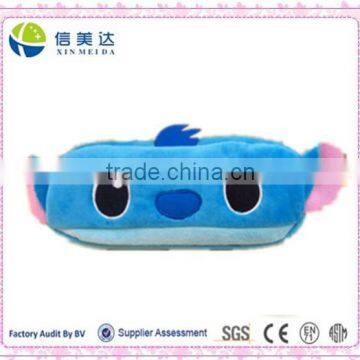 Popular Cute Stitch Cartoon zipper large capacity plush pencil case