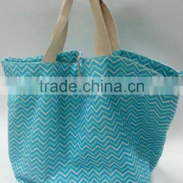 New pattern shopping canvas tote bag