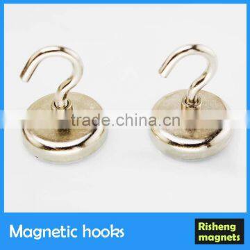 Professional Chinese supplier neodymium pot magnet with hook