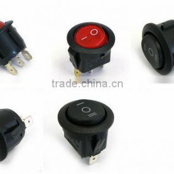 Round Rocker Switch