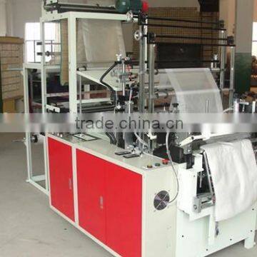 Latest Two Lines Hot Seal and Cool Cut Bottom Sealing Bag Making Machine photo-2
