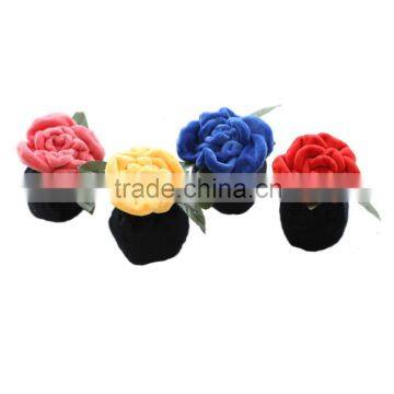 St plush flowers colorful festival gifts home decoration handmade art products Artificial flowers