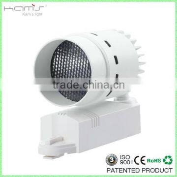Gallery LED Track Light 3 Phase 4-Wire COB LED Tracklight 20W White and Black Color photo-5