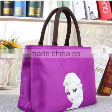 2015Frozen Printing Women's Bags Shopping Bags