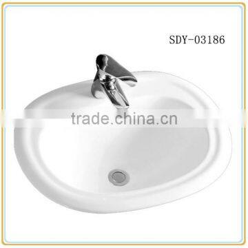 wholesale 23 inch ceramic water sink bathroom basin