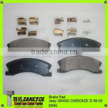 Front Brake Pad 05093183AB for 1998-2005 Jeep Grand Cherokee II