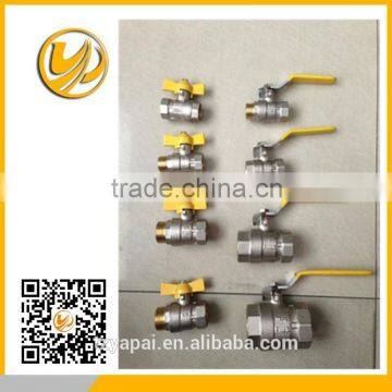 chrome-plated brass ball valve 2" brass ball valve