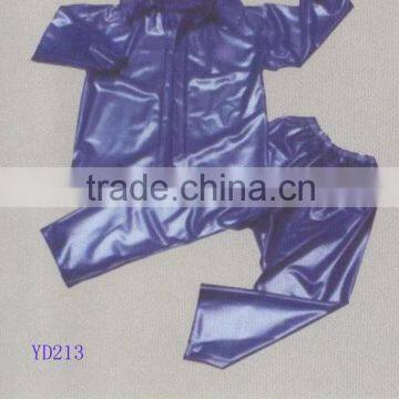 pvc rainsuit/oxford pvc raincoat /pvc rainwear / children rainsuit