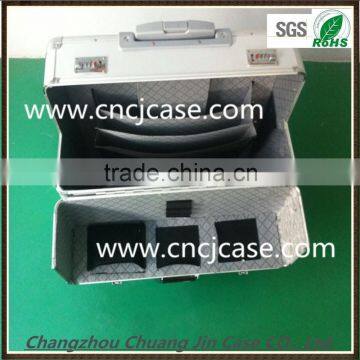 Fashion Custom Design With Coded Lock Aluminum Trolley Case photo-3