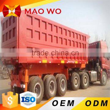 2016 China manufacture 2 axle 30T dump semi trailer for sale