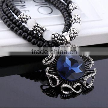 Fashion flower necklace fashion jewelry