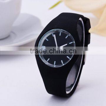 2015 New Fashion general 12 Colors ice Ultra-thin Silicone Watch Quartz Analog Wrist Watch With CE certification