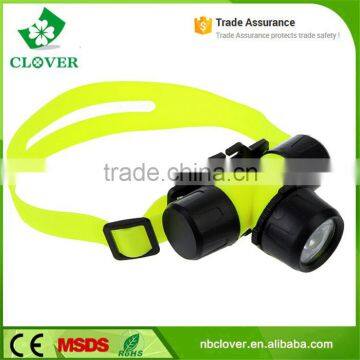 Powerful Brightness 160lumens LED Waterproof Diving Headlamp