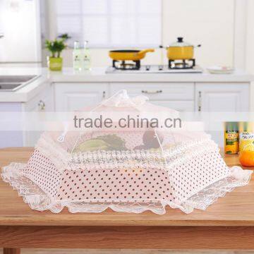 Bold Pink Bud Dish Cover Food Cover