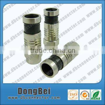 Dongbei 75 ohm rg59 rg6 compression cable connectors