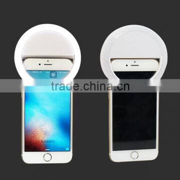 Latest Design Portable Clip on LED Selfie Lights Case Universal for Selfie Quality Choice