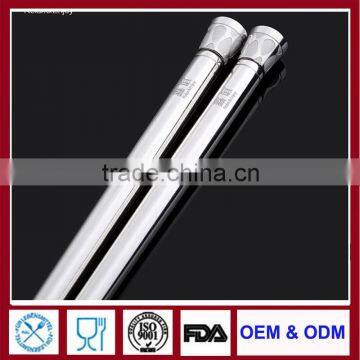 SGS High grade chopsticks silver plated chopsticks OEM with exchangeable head for hotel restaurant household wedding gift