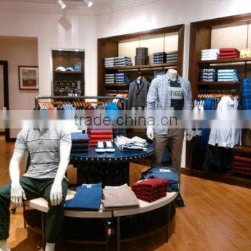 2 floor round cloth store display stands display racks for showroom