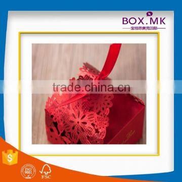 Wholesale High Quality Hot Sale Fashion Design Custom Pink Ribbon Wedding Box photo-4