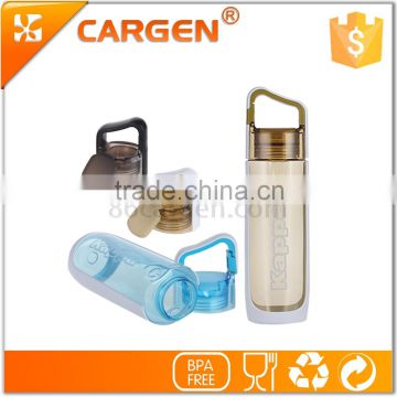 Easy to carry wide mouth innovative plastic tritan promotion gift water bottle