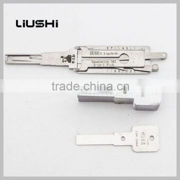 Locksmith tool HU66 car Door locks Pick 2-in-1 tool lishi decoder lishi 2 in 1locksmith tools