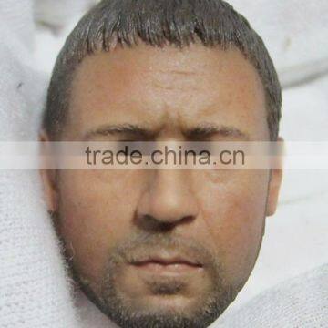 Plastic action figure head, OEM figure head