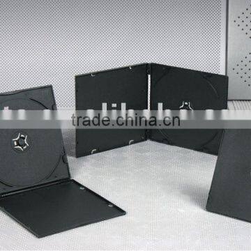 5.2mm Super Slim Single Black Cover Square Short CD VCD DVD PP Case