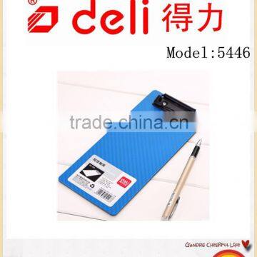 Deli WordPad folder, A4 PP material model 5446 Blue